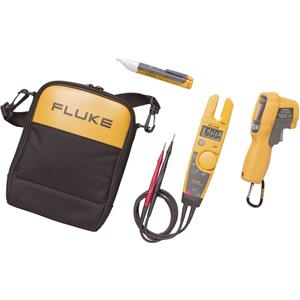 fluke T5-600/62MAX+/1AC KIT Stromzange, Hand-Multimeter digital CAT III 600V Anzeige (Counts): 4000