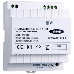 m-emodern-electronics M-e modern-electronics 40778 Türsprechanlage Hutschienen-Netzteil Weiß S35756