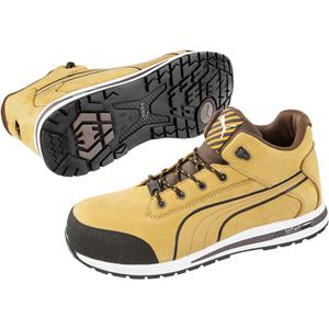 Sicherheitsstiefel Dash Wheat Mid Gr.45 braun Leder S3 HRO SRC EN20345 PUMA - ISM