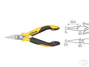 ESD Flachzange Gerade 120mm