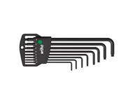 Wiha Stiftsleutelset in Classic houder TORX® MagicSpring® 8-delig chemisch gezwart in blister (34741)