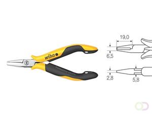 Wiha Kopkniptang Professional ESD smalle kop met kleine facet (26839) 110 mm