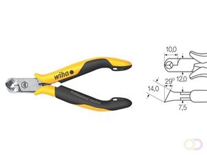 Wiha Professional ESD Z 46 1 04 ESD Schrägvornschneider ohne Facette 115mm