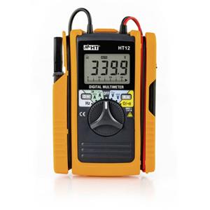 Htinstruments HT Instruments HT12 Multimeter, Stroomtang Digitaal Kalibratie conform: Fabrieksstandaard (zonder certificaat) CAT II 600 V, CAT III 300 V Weergave (counts):