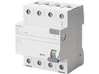 SIEMENS 5SV3642-6KL - Residual current breaker 4-p 25/0,3A 5SV3642-6KL