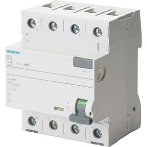 siemens FI-Schutzschalter 4polig 40A 0.03A 400V
