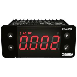 emko EDA-3700 Digitales Einbaumessgerät Programmierbares LED-Amperemeter EDA-3700