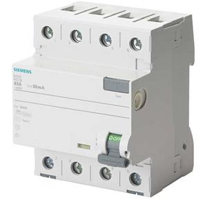 Siemens 5SV3642-6 Aardlekschakelaar 4-polig 25 A 0.3 A 400 V