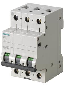 Siemens Automat 5SL6363-7 Sicherungsautomat 3pol C63A - Siemens Automat 5SL6363-7 Sicherungsautomat 3pol C63A
