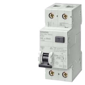 Siemens 5SU1356-7KK06 - Earth leakage circuit breaker C6/0,03A 5SU1356-7KK06