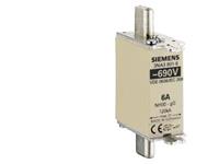 Siemens 3NA38016 Sicherungseinsatz Sicherungsgröße = 0 6A 690V 3St.