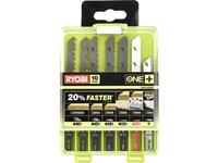Ryobi Stichsägeblatt-Set RAK10JSBWM, 10-teilig, Sägeblatt-Satz