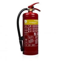 smartwares Schaumfeuerlöscher, Brandklassen A, B, Manometer, 3 Liter