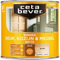 CetaBever binnenbeits deur, kozijn en meubel transparant blank zijdeglans 250 ml