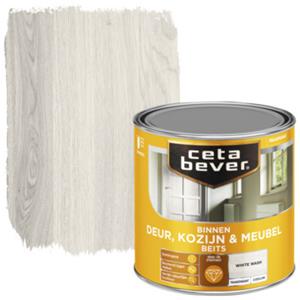 binnenbeits deur, kozijn en meubel transparant white wash zijdeglans 250 ml