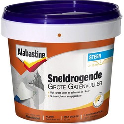 Alabastine gatenvuller voor grote gaten 2 componenten 2x 500 g