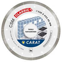 Carat CDCM300400 Diamantzaagblad voor natzagen - 25,4 x 300mm - Tegels