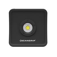 SCANGRIP LED-Baustrahler NOVA R tragbar, mit Akku, Dimmfunktion USB-Powerbank, Magnethalter