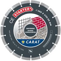 Carat CES4002000 Diamantzaagblad voor natzagen - 20 x 400mm - Universeel