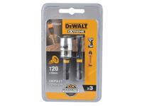 DeWalt DT70537T 3-delige impact bitset - T20