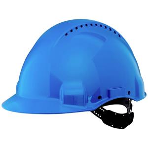 3M Schutzhelm G3000 belüftet mit Uvicator™ Sensor, Pinlock, Schweißband blau