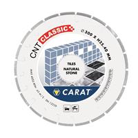 Carat CNTC300400 Diamantzaagblad voor natzagen - 300 x 25,4mm - Tegels