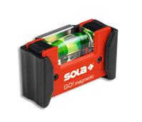 Sola GO! magnetic CLIP Compacte waterpas met gordelclip - magnetisch