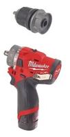 Milwaukee M12 FPDX-202X 12V Li-Ion accu Boor-/schroefmachine set (2x 2.0Ah accu) in HD-Box - koolborstelloos