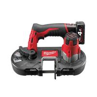 Milwaukee M12 BS-402C 12V Li-Ion Accu bandzaagmachine set (2x 4.0Ah accu) in koffer - 687mm