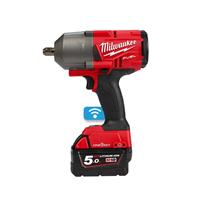 Milwaukee M18 ONEFHIWP12-502X 18V Li-Ion Accu slagmoersleutel set (2x 5,0Ah accu) in HD Box - 1017Nm - 1/2" - koolborstelloos