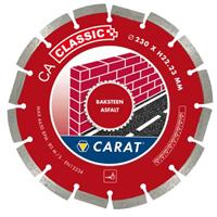 Carat CAC1253000 Diamantzaagblad voor droogzagen - 125 x 22,23mm - Asfalt