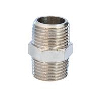 Airpress 37515 Dubbele nippel - Messing - 1"