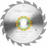 Festool 160X1,8X20 W18 Cirkelzaagblad dun 500458