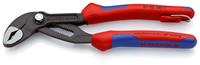 Knipex 8702180TBK Cobra Waterpomptang met borghaak - 180mm