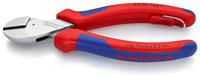 Knipex 735160TBK X-Cut Kracht Zijsnijtang met borghaak - 160mm