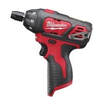 Milwaukee M12 BSD-0 1-Toerige Subcompact Schroevendraaier | zonder accu's en lader - 4933447135