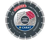 Carat CES3504000 Diamantzaagblad voor droogzagen - 350 x 25,4mm - Universeel