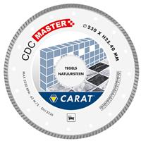 Carat CDCM200400 Diamantzaagblad voor natzagen - 200 x 25,4mm - Tegels