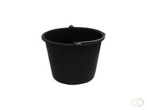 Max4home Bouwemmers 12 liter zwart