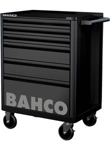 Bahco 26'-E72-Werkstattwagen mit 6 Schubladen, schwarz, 693 mm x 510 mm x 955 mm