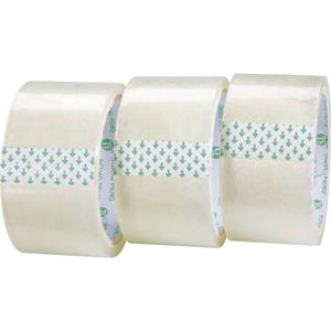 toolcraft Verpackungsklebeband Transparent (L x B) 50m x 48mm 3St.