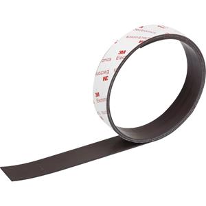 toolcraft Magnetklebeband Anthrazit (L x B) 1m x 25mm 1m