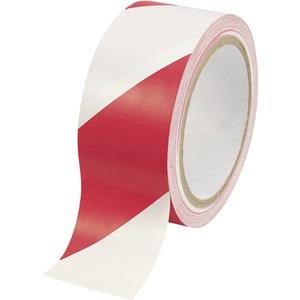 toolcraft WT-WR Markierungsklebeband WT-WR Rot, Weiß (L x B) 18m x 48mm 18m