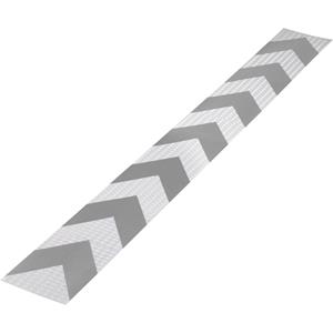 toolcraft RTS115/1000-SV Warnstreifen RTS Silber, Grau (L x B) 1m x 115mm 1m