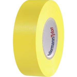 HellermannTyton HelaTape Flex 15 Isolatietape Geel (l x b) 20 m x 19 mm Inhoud: 1 rollen