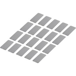toolcraft RTS25/50-SV Klebestreifen RTS Silber (L x B) 50mm x 25mm 20St.