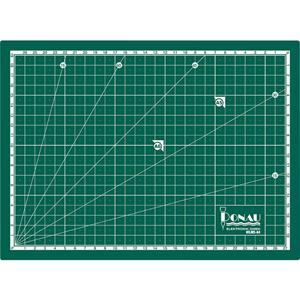 Donau Elektronik Snijmat in A4 formaat, 300 x 220 x 3 mm, kleur: groen