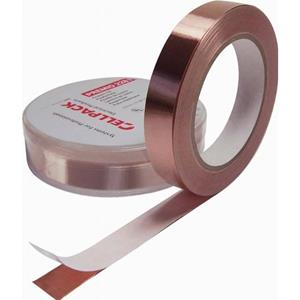 Cellpack Premio 2281 Kopertape Koper (l x b) 33 m x 9 mm Acryl Inhoud: 1 rollen