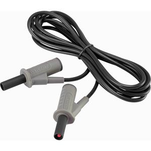 Veiligheidsmeetsnoer [Banaanstekker 4 mm - Banaanstekker 4 mm] 2 m Zwart Voltcraft MSB-501