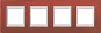 legrand Rahmen Axolute Rot HA4802M4HRC